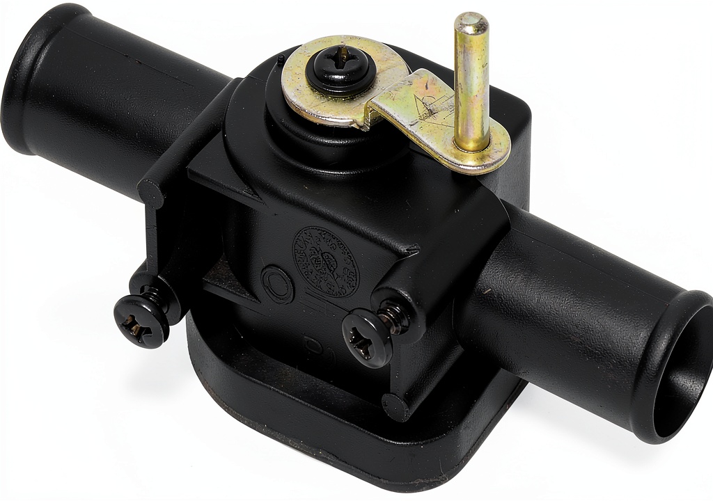 Installing UAC Heater Valve Cable Stainless Steel on a wooden workbench
