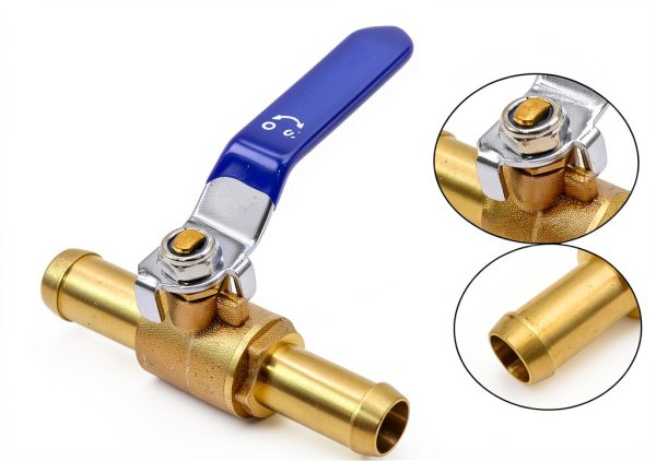 Brass Heater Control Valve MDEOOSKY XY0461 16mm 2-Port Barbed Valve-3