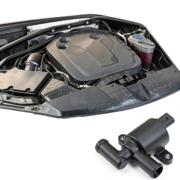 X AUTOHAUX Heater Control Valve 4H0-121-671-D Black 4.33" Metal-2