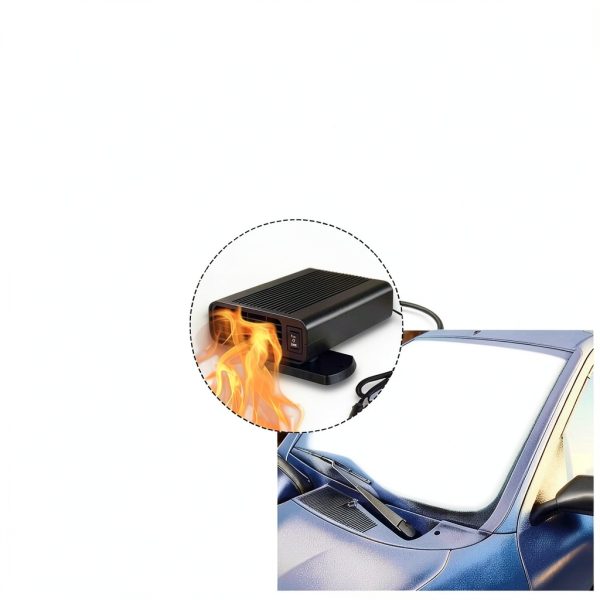 Wewymewo Electric Car Heater CH-04-9 150W Dual Mode 12V Plug‑In-6