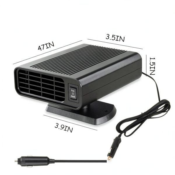 Wewymewo Electric Car Heater CH-04-9 150W Dual Mode 12V Plug‑In-1
