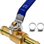 Brass Heater Control Valve MDEOOSKY XY0461 16mm 2-Port Barbed Valve-0