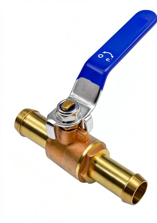 Brass Heater Control Valve MDEOOSKY XY0461 16mm 2-Port Barbed Valve-4