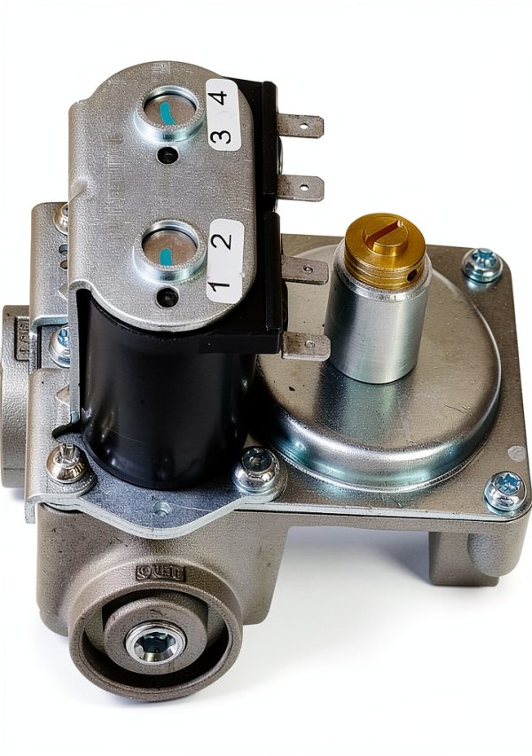 Rafisi RV Water Heater Gas Valve RF161109 Dual Solenoid 3/8 NPT Inlet-3