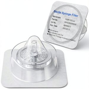 Sterile Syringe Filters KS‑Tek PVDF 25mm 0.22 µm 10‑Pack-0