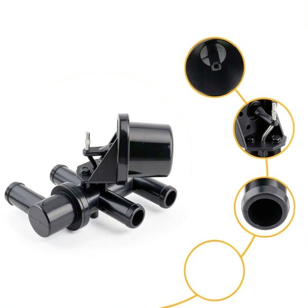 MOTOALL Front HAVC Heater Control Valve Solenoid Replaces# F87H18495AA Fit for Ford Aerostar Explorer Ranger for Lincoln Aviator for Mazda B2300 B2500 for Mercury Mountaineer, Black-3