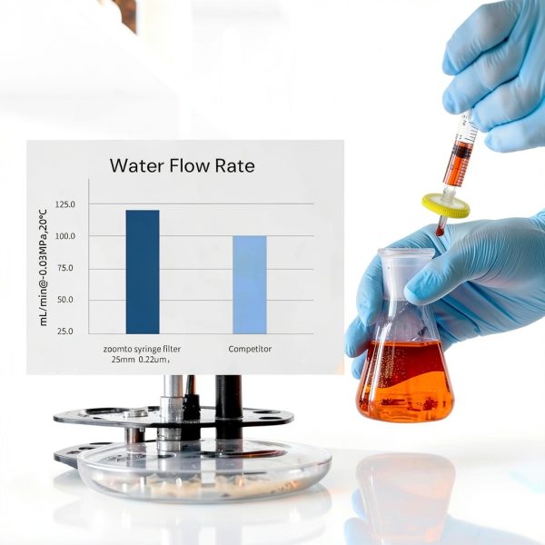 Syringe Filters Hydrophilic PES 0.22µm 13mm Disc 100pcs Non‑Sterile-5
